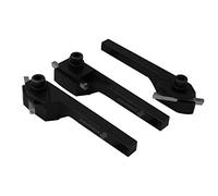 PAULIMOT Mini scalpello girevole con inserti HSS, 3 pezzi, 8 mm