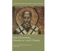Pauline Allen John Chrysostom, Homilies on 1 and 2 Timothy (Copertina rigida)