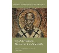 Pauline Allen John Chrysostom, Homilies on 1 and 2 Timothy (Tascabile)