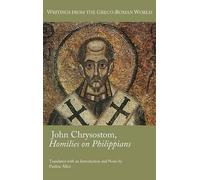Pauline Allen John Chrysostom, Homilies on Philippians (Copertina rigida)