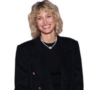 Pauline Lefevre (Black Jacket) Half Body Buddy Cutout