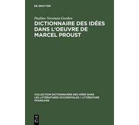 Pauline Newman- Dictionnaire Des Idées Dans l'Oeuvre de Marce (Copertina rigida)
