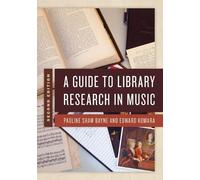 Pauline Shaw Bayne Edward Komar A Guide to Library Research in Musi (Tascabile)