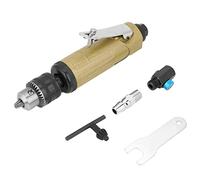 Paullice Trapano pneumatico, Trapano pneumatico-3/8 Trapano a mano dritto Utensile di perforazione pneumatico 22000 giri/min Smerigliatrice pneumatica per l'industria