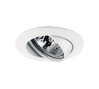 PLM 17953 - Lampada da incasso, GU5,3, max. 50 W, 12 V, 30°, rotondo, dimmer