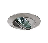 PLM 17955 - Lampada da incasso, GU5,3, max. 50 W, 12 V, 30°, rotondo, dimmer