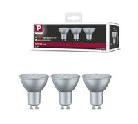PLM 28430 - Faretto LED GU10, 6,5 W, 425 lm, 2700 K, confezione da 3 pz