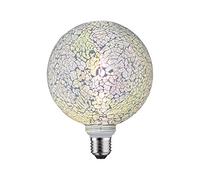 Paulmann 28745 Lampadina LED Miracle Mosaic G125 Globe lampadina dimmerabile da 5 Watt bianco luce efficiente bianco caldo 2700 K E27