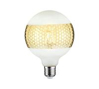 Paulmann 28770 Lampadina LED G125 Globe lampadina dimmerabile da 4,5 Watt cerchio a specchio dorato luce efficiente vetro luce oro 2600 K E27