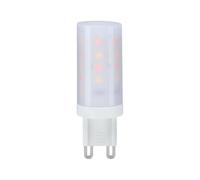 Paulmann LED con attacco a spina G9 4 W 2000-3000 K, Dim to warm, trasparente