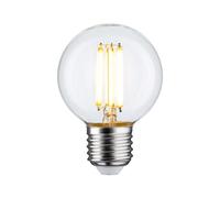 Paulmann 28988 Lampadina LED a filamento Globe 230 V G60 E27 7W 230V 806lm dimmerabile 60mm chiaro vetro 2700K - bianco caldo