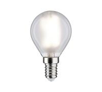 Paulmann 29074 Lampadina a filamento LED 230V goccia E14 230V 5,9W 806lm dimmerabile 45mm opaco vetro 2700K - bianco caldo