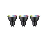 Paulmann 29153 Home LED-lampada GU10 A - G) 4.8W RGBW nero (matt)