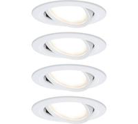 Paulmann 41307 Nova Coin Lampada da incasso Kit da 4 LED (monocolore) LED 24 W