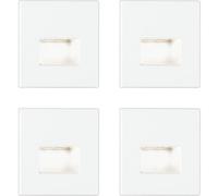 Paulmann 41309 Lampada da incasso a parete a LED Kit da 4 LED (monocolore) LE