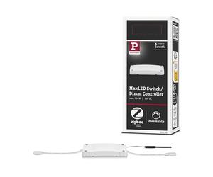 Paulmann 50045 SmartHome Zigbee MaxLED Interrutt./Dimm Controller max. 144W 24V DC plastica bianca/grigio