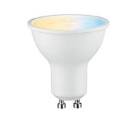 Paulmann 50129 Lampadina LED riflettore Smart Home Zigbee Tunable White 36° 5 Watt dimmerabile lampadina a risparmio energetico opaco 2700 K GU10
