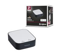 Paulmann 50135 Smart Home Zigbee Gateway Bridge Pannello di controllo in plastica bianca/antracite Smik, Smik Bridge