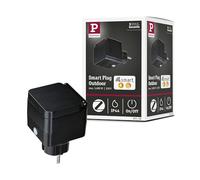 Paulmann 50138 Spina intermedia Smart Plug Outdoor IP44 nero comando intelligente