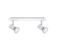Paulmann 66703 Spot Teja 2 spot da max. 10 Watt bianco spotlight metallo lampada da soffitto GU10