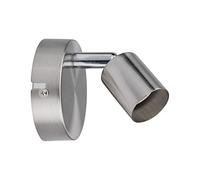 Paulmann 66743 Proiettore Carolina spot senza lampadina lampada per soffitto max. 1x10 Watt nichel opaco metallo GU10