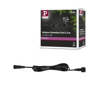 Paulmann 70525 SimpLED Accessori Strip LED cavo di prolunga Outdoor IP44 2,5m DC 24V nero plastica