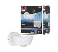 Paulmann 70946 Plafoniera LED Sabik IP44 230V tonda incl. 1 lampada per soffitto da 9 W / 1 da 4 W dimmerabili bianco opaco plastica 2700 K
