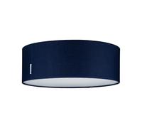 Paulmann 70951 Plafoniera Mari 2 lampade per soffitto da max. 20 Watt blu lampada per soggiorno tessuto lampada per corridoio E27