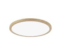 Paulmann 71033 Pannello LED Atria Shine plafoniera con Backlight rotondo IP44 16W 1600lm 293 mm effetto legno plastica 4000K lampada per il bagno