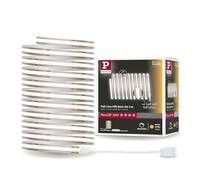 Paulmann 71049 MaxLED 1000 Strip LED Full-Line COB set completo 3m 36W 3240lm 528LEDs/m 2700K 50VA dimmerabile argentato plastica