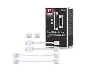 Paulmann 71051 MaxLED Accessori Connector Set Full-Line COB bianco plastica
