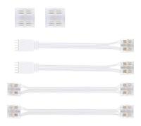 Paulmann 71058 MaxLED Home Connettore flessibile Bianco, Trasparente