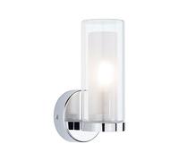 Paulmann 71076 Applique Selection Bathroom Luena IP44 E14 230 V max 20W dimmerabile cromo, vetro, luce da bagno a una fiamma