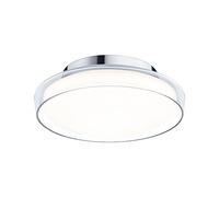 Paulmann 71078 Plafoniera LED Selection Bathroom Luena IP44 3000K 600lm 230V 11,5W vetro, cromo, luce da bagno
