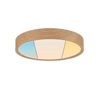 Paulmann 71085 Plafoniera Selection Bathroom LED Tega IP44 White Switch 1200lm 230V 22,5W effetto legno lampada per il bagno