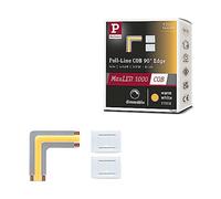 Paulmann 71122 MaxLED 1000 Strip LEDFull-Line COB angolo 90° 0,6W 1800lm/m 800LEDs/m dimmerabile 0m argentato plastica 2700K fascia LED ampliabile