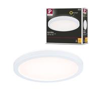 Paulmann 71152 Pannello LED Atria Shine Backlight IP44 rotondo, 190 mm, 11,2 W, 850 lm, 3000 K, bianco pannello