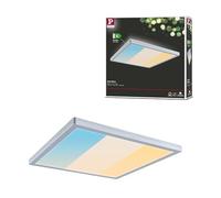Paulmann 71273 - Pannello LED Atria Shine IP44, rettangolare, 15,7 W, 2100 lm, 3000-6500 K, cromato opaco