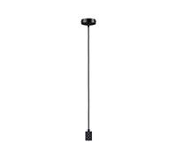 Paulmann 78432 Sospensione a soffitto Neordic Tilla senza lampadina max. 60 Watt lampada a sospensione nero metallo E27