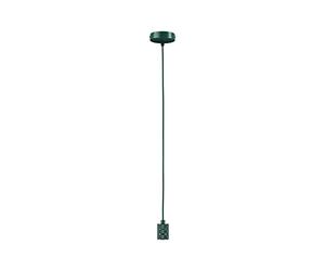 Paulmann 78433 Sospensione a soffitto Neordic Tilla senza lampadina max. 60 Watt lampada a sospensione verde metallo E27