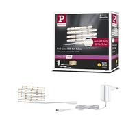 Paulmann 78861 SimpLED Strip LED Full-Line COB set completo 1,5m 7W 750lm 384LEDs/m 3000K 12VA bianco metallo