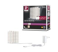 Paulmann 78862 SimpLED Strip LED Full-Line COB set completo 3m 11W 1500lm 384LEDs/m 3000K 12VA bianco metallo