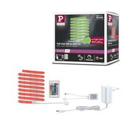 Paulmann 78864 SimpLED Strip LED Full-Line COB set completo 3m 22W 990lm 840LEDs/m RGB 24VA dimmerabile bianco metallo