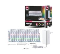 Paulmann 78867 MaxLED 250 Strip LED Smart Home Zigbee 5m IP44 22W 1000lm 30LEDs/m RGBW+ 36VA dimmerabile argentato plastica