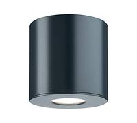 Paulmann 796.73 Lampada a Soffitto Plafoniera Illuminazione Esterna, 5.3 W, Antracite, 9.5 x 9.5 x 9.5 cm