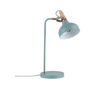 Paulmann 79651 Neordic Juna Lampada da Tavolo Max. Globe-Warehouse Lampada da Tavolo E14 da 20 W, 230 V, In Metallo E Legno, Senza Lampadina, Verde