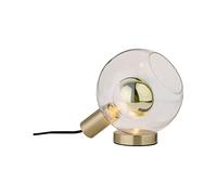 Paulmann 79727 Neordic Esben Lampada da Tavolo Max. Globe-Warehouse Lampada da Tavolo E27 da 20 W, 230 V, Senza Lampadina, In Vetro