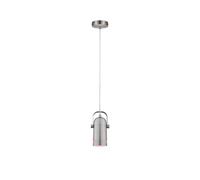 Paulmann 79768 - Lampada a sospensione Neordic Lavea max. 15 Watt, in ferro spazzolato, E27