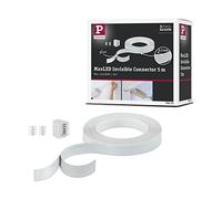 Paulmann 79829 - Striscia MaxLED Invisible Connector 5 m, max. 144/96 Watt, striscia luminosa bianca, striscia luminosa in plastica, cavo di collegamento