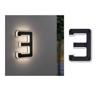 Paulmann 79844 40008707 Lampada solare per numero civico ERP: A (A - G) 0.20 W